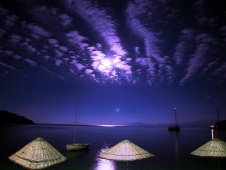 خليج كارجي في الليل